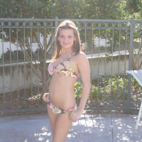 Busty teen girl Katie gets wet just for you