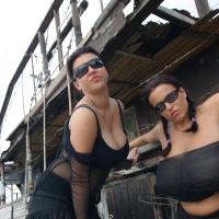 Aneta Buena flashing her big Boobs to Yachtsman