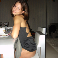 Cute babe dressed in sexy lingerie spreading her legs