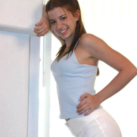 Pictures of cute redhead girl flashing her tits
