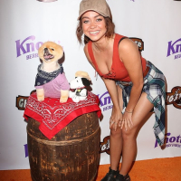Sarah Hyland Cute Puppies