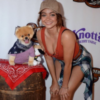 Sarah Hyland Cute Puppies