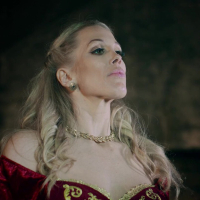 Busty blonde queen Rebecca More gets shagged by three nasty guys