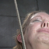Rain DeGrey and Ashley Lane in bondage for electro bdsm sex