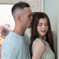Ariana Shine spreads tight juicy Snatch for Cock