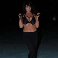 Big boobed British ice skater Robyn Alexandra gets naked on the ice