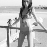 Paris Parker in Black and White