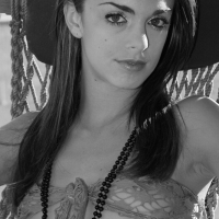 Paris Parker in Black and White