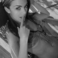 Paris Parker in Black and White