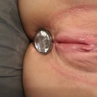 Butt plug pussy pump swollen pussy