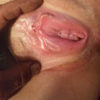 Butt plug pussy pump swollen pussy