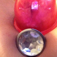 Butt plug pussy pump swollen pussy