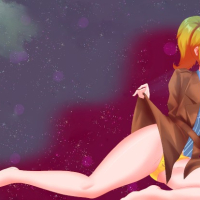 Deep Space Waifu Flat Justice SharpEye Yumiko