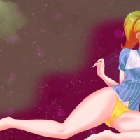 Deep Space Waifu Flat Justice SharpEye Yumiko