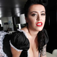 Brunette Leanne Crow is demonstrating her stunning naked body