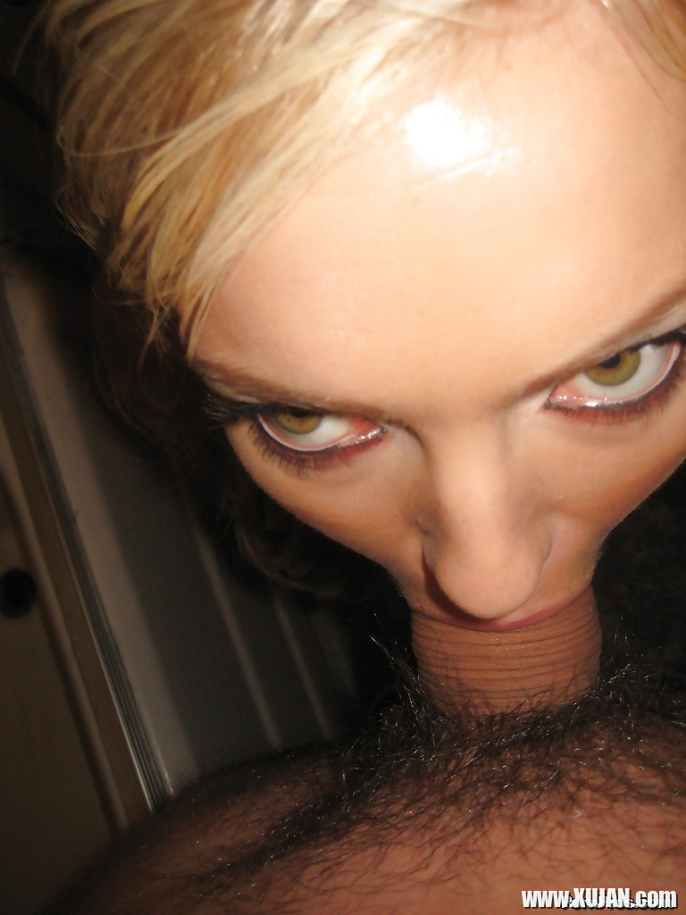 Blonde Ally Kay deepthroats cock in POV scenes and swallows - Photo #1497624