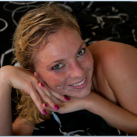 Nasty blonde with tiny tits Ally Kay gets a messy facial after fucking