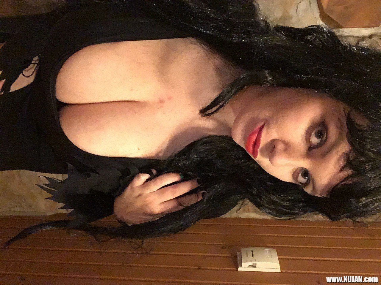 Nothing makes Lovely Lilith happier than showing her big tits - Photo #1498642