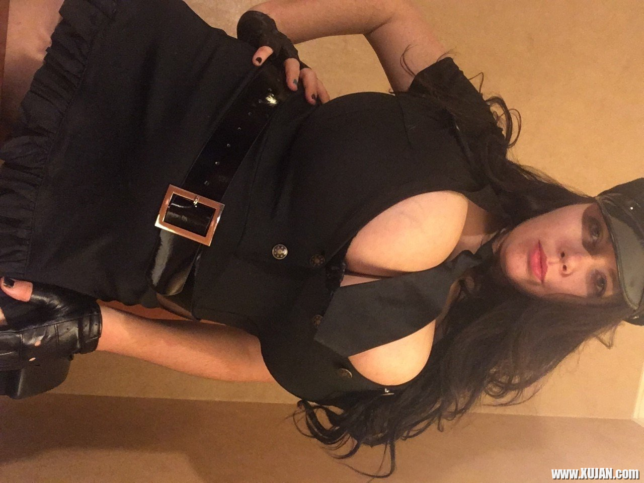 Sexy police officer Lovely Lilith puts her big tits on display - Photo #1498654