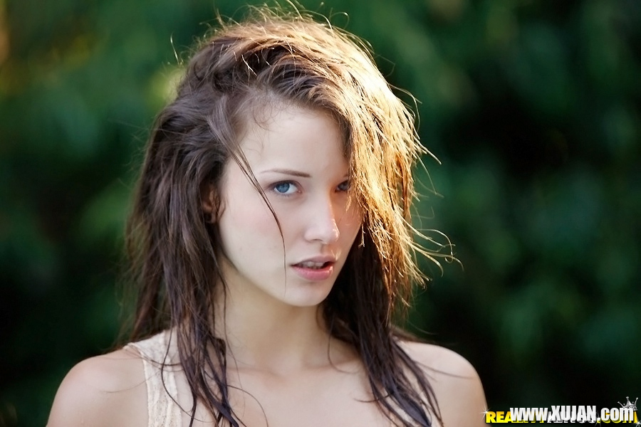 Malena Morgan showcasing her petite tits with hard nipples outdoor - Photo #1506652