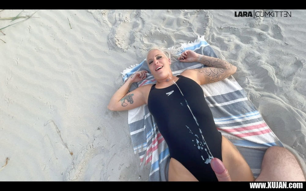 Lara CumKitten Beach Cumshot - Photo #1510792