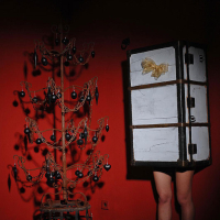 Alice Miller christmas present all her holes fucked in bondage