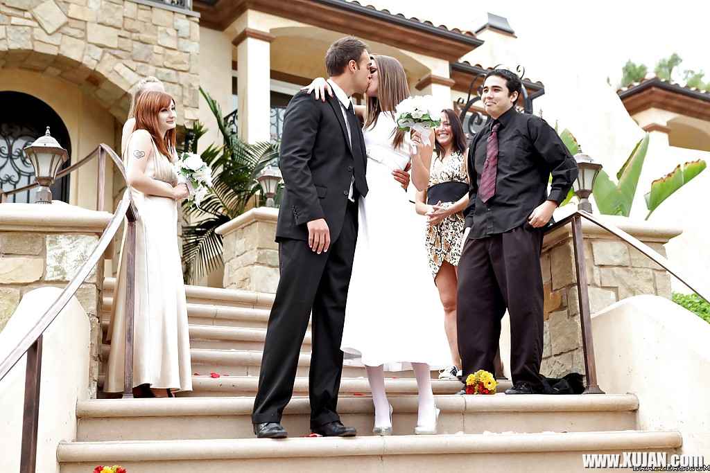 Newly wed wife Tori Black spends night fucking hardcore - Photo #1512612