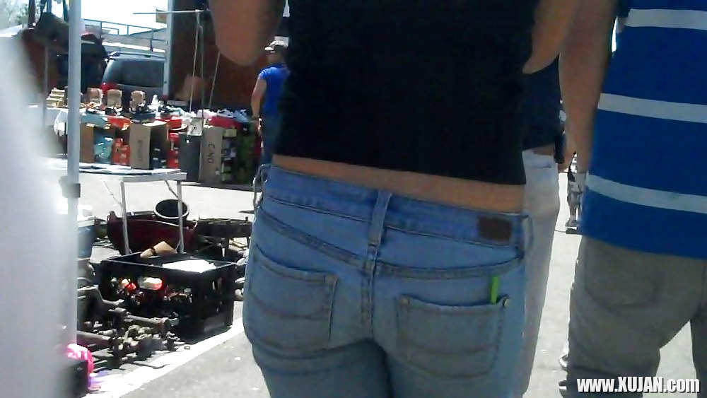 Nice girl in tight ass butt jeans for sure - Photo #1513769