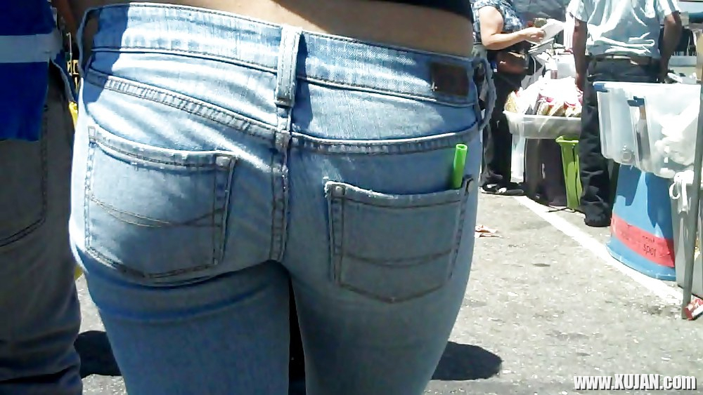 Nice girl in tight ass butt jeans for sure - Photo #1513772