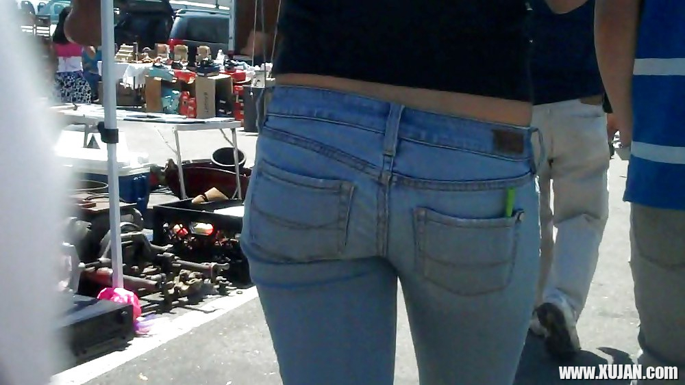 Nice girl in tight ass butt jeans for sure - Photo #1513774