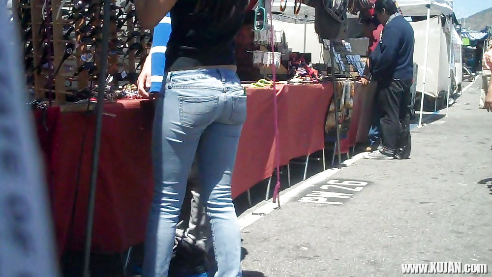 Nice girl in tight ass butt jeans for sure - Photo #1513778