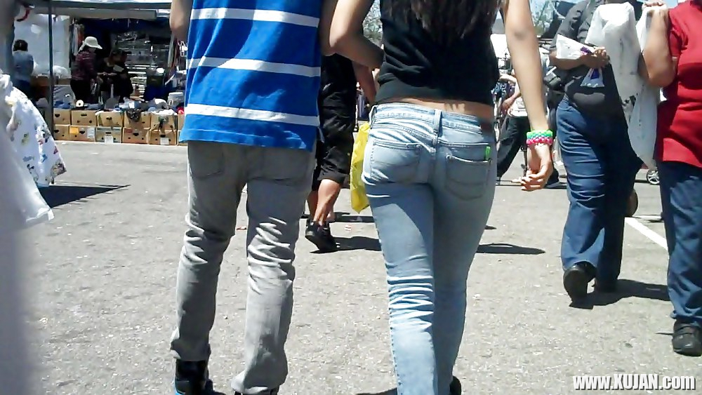 Nice girl in tight ass butt jeans for sure - Photo #1513782