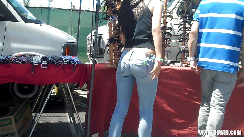 Nice girl in tight ass butt jeans for sure - Photo #1513783