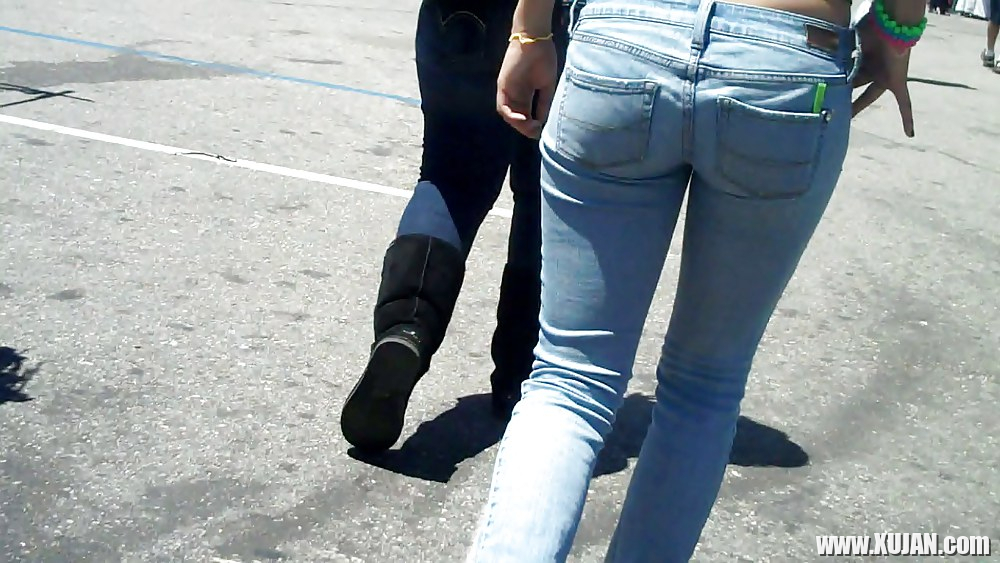 Nice girl in tight ass butt jeans for sure - Photo #1513784