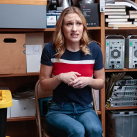 Kasey Miller is in trouble and sucks Her way out