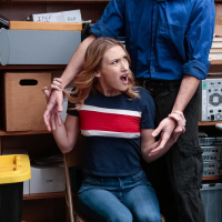 Kasey Miller is in trouble and sucks Her way out