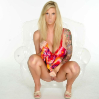 Watch Brooke get naughty in her fun summer dress