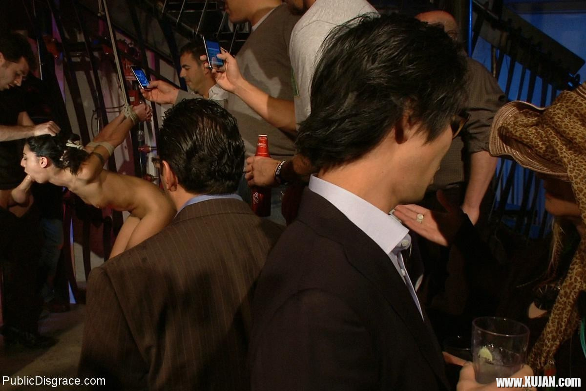 Lou Charmelle gets walked into a public bar stripped ass fucked - Photo #1527345