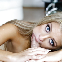 Blonde hottie Madelyn Monroe getting chipmunked by large POV cock
