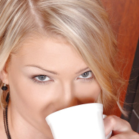 Hot blonde girl Lucy Heart sicking off a cock down at the local gloryhole