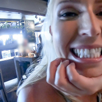 Busty blonde babe Vanessa Cage getting banged and facialed