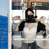 Giulia Wylde flaunts her perfectly shaped breasts