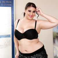 Angel Deluca is sexy posing fucking