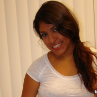 Laurie Vargas Combs Her Dark Bush