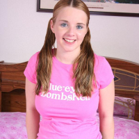 Pictures of Sara Cutie teasing in pigtails