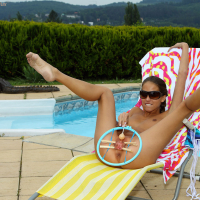 Silvie Delux Nude Hitchhiking and Gaping