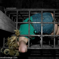 Samantha Sin and Sarah Jane Ceylon bound in dark dungeon