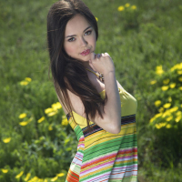 Li Moon nude outside