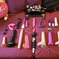 Outfits toys and wigs available for customs