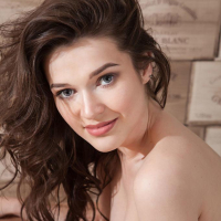 Pretty coed Serena Wood gets naked for you in Qetena